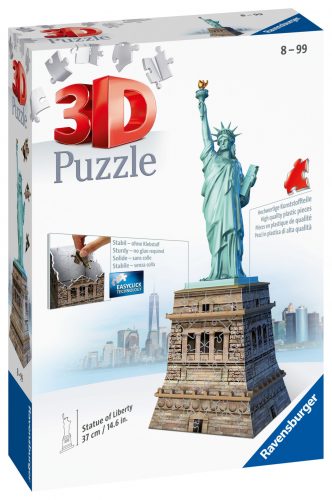  Puzzle 3D Ravensburger 108 piese Statuia Libertății