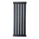  Radiator baie apa Scarlet 387 W 380 x 1000 mm negru