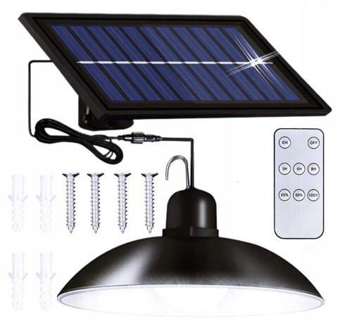  Lampa stradala FORTRADE 3 W 400 lm, alimentata cu energie solara