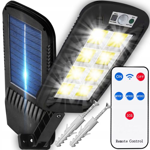  Lampa stradala Retoo 600 W 6000 lm alimentata solar