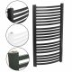 Radiator baie apa Komin-Expert 600 W 575 x 1220 mm negru