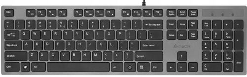  TASTATURA A4TECH FLAT ISLAND SOFT LOW KEYS + 2x HUB USB