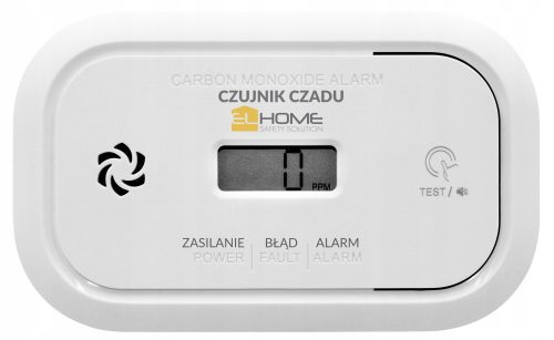 Detector de monoxid de carbon EL HOME, LCD alimentat cu baterie, test de 300 ppm