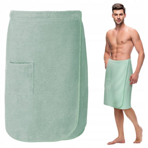 Kilt sauna 70 x 153 cm nuante de verde