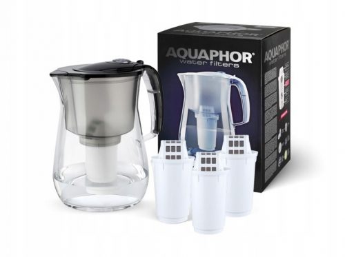  Urcior cu filtru Aquaphor Urcior Aquaphor Provence + 3 inserturi A5, negru 4,2 l negru