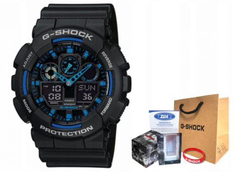  Ceas cu hologramă Casio G-SHOCK GA-100-1A2ER 20BAR