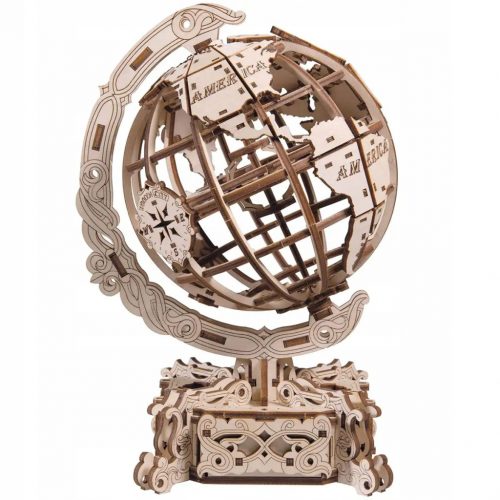  Wooden.City Globe Model Puzzle 3D