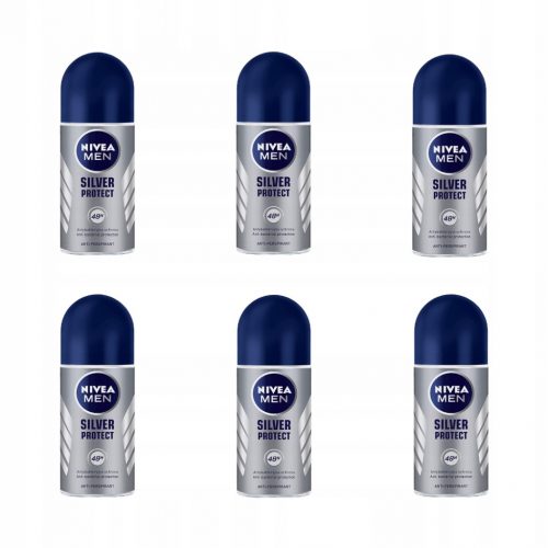 Nivea MEN Silver Protect 6 buc x 50 ml antiperspirant