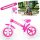  Bicicleta de echilibru Milly Mally Dragon 10", alb, roz