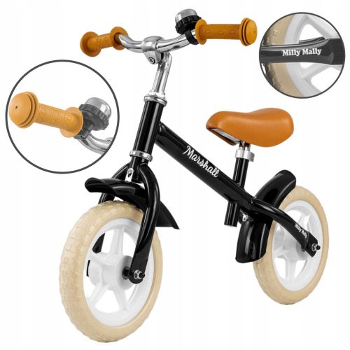  Bicicleta de echilibru Milly Mally Marshall Air neagra