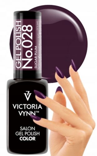  Lac de culoare hibrid Victoria Vynn Nuanțe de violet Sugar Plum