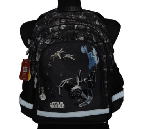  Rucsac de școală Star Wars Derform cu mai multe compartimente, multicolor