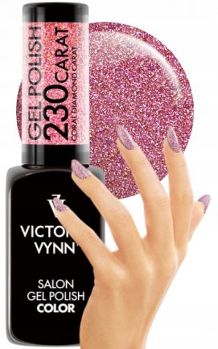  Victoria Vynn GEL POLISH Lac hibrid 230 Carat Coral Diamond 8 ml