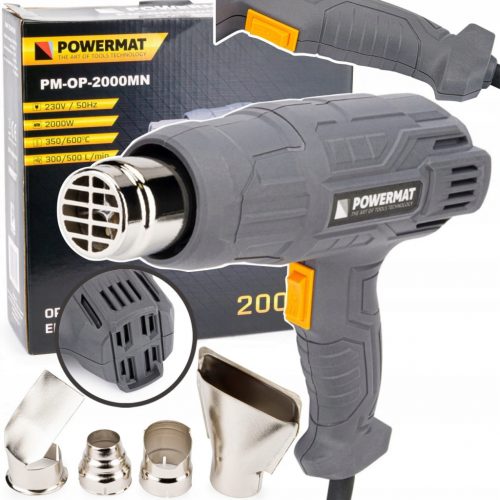  Pistol termic Powermat 2000 W 230 V 600 °C