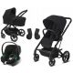  Carucior Cybex Balios S Lux BLK Deep Black 3in1