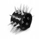  BRATARA LUNGA SPIKE PETS, NEGRA