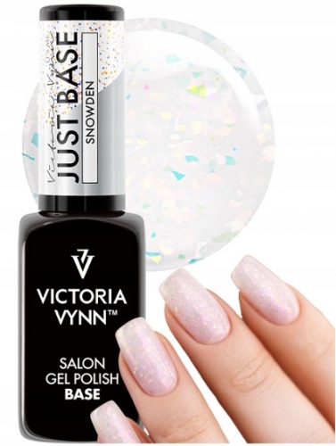  VICTORIA VYNN JUST BASE HIBRID BAZĂ LACTATE CU PARTICLE - SNOWDEN 8 ml