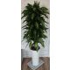 Ficus Ficus floare artificiala 155 cm decor ghiveci tub tub alb negru