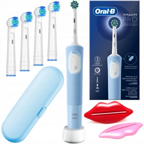  Set periuță de dinți electrică Oral-B Vitality Pro D103 Albastru