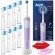  Set periuță de dinți electrică Oral-B Vitality Pro D103 violet