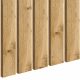 PLADĂ PREMIUM LAMELA PENTRU PERETE 80x16 mm CULORI STEJAR NATURAL