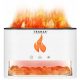  Difuzor de aromă pentru aromaterapie LED FLAME AromaFire Himalayan Salt White