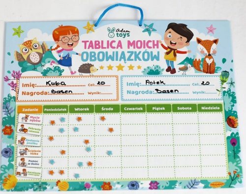  Tabla magnetica Adam Toys 40 x 32 cm