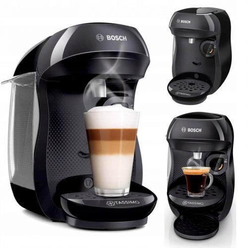  Aparat de cafea cu capsule Bosch Tassimo Happy TAS1002N, negru