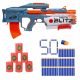  NERF ELITE 2.0 MOTOBLITZ F5872 + ȚINTE + 50 DE SĂGĂȚI WAFFLE