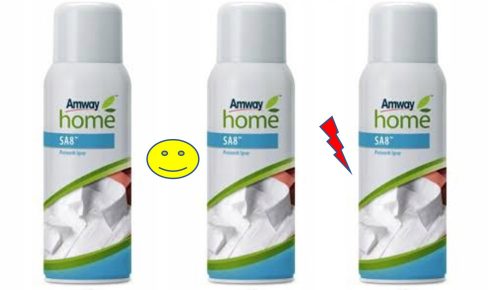 Set de 3X spray pentru îndepărtarea petelor Amway Home SA8