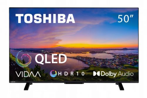  Toshiba 50QV2363DG TV 50" QLED UHD Vidaa Dolby Vision HDR