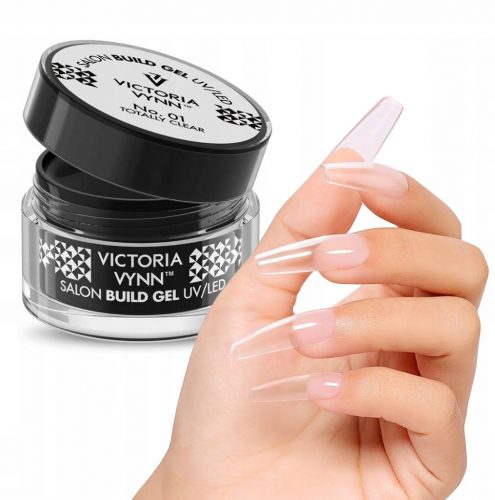  VICTORIA VYNN BUILD GEL GEL DE CONSTRUIRE AUTONIVELANT 01 TOTALY CLEAR 50ML