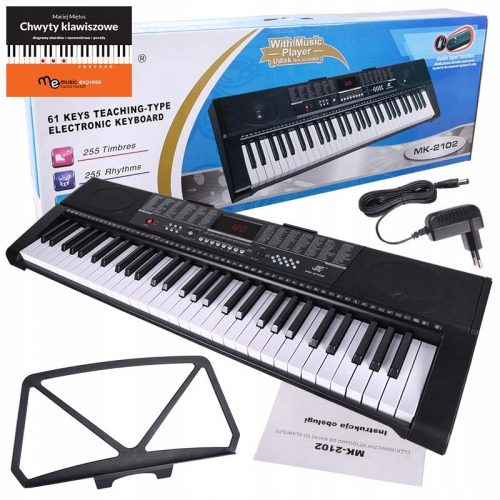  Tastatură Meike Keyboard MK-2102 alimentat cu baterie Piano Learning