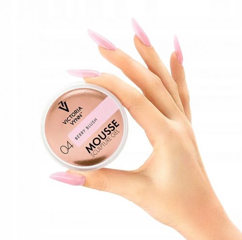  VICTORIA VYNN MOUSSE GEL GEL DE CONSTRUIRE CU TIxotropie - 04 BERRY BLUSH 50 ml