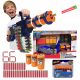  MINIGUNUL ALIMENTAT DE BATERIE PISTUL SCORPION DART ZONE 36 ARTS 2 REVISTE 3 TA + Darts Hasbro Nerf N-Strike Elite 30 buc