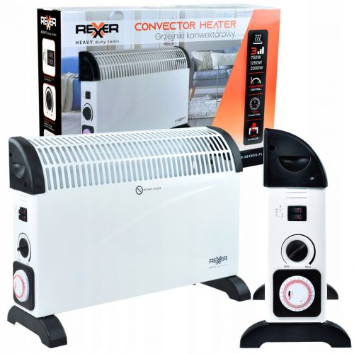  Încălzitor convector alb Rexxer 2000 W