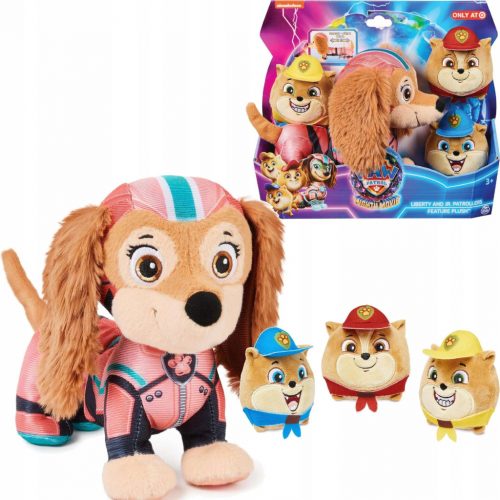  Filmul PAW Patrol 2: Liberty Stuffed Animals & Poms