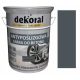 Vopsea beton acrilic Dekoral 5 l gri grafit mat