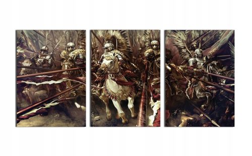 3x POZA PERETE TRIPTIQUE HUSSAR 50x70