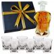  Set carafa + 6 pahare cu gravura - un cadou unic! LA WHISKEY