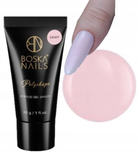  Gel acrilic Boska Nails Polyshape 30g Candy Do Dual Form