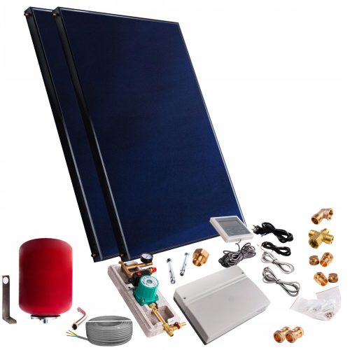 KIT SOLAR 2X 2.5 COLECTOR SOLAR FĂRĂ REZERVOR THUNDER