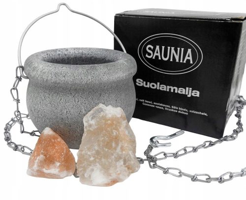 Sauna Aromatic - umidificator de sauna cu sare de Himalaya