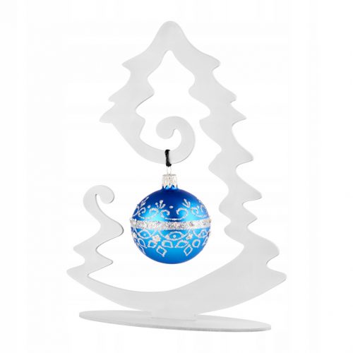  BRAD DE CRACIUN DECORATII metalice ORNAMENT DE CRACIUN LOFT alb pentru balon 23 cm