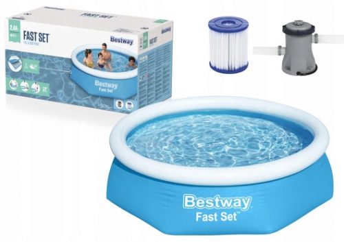  Piscina rotunda de expansiune Bestway 244 x 244 cm