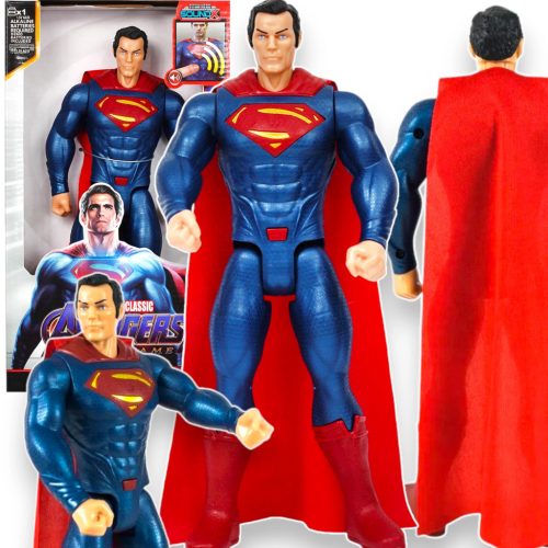  SUPERMAN FIGURA INTERACTIVĂ MOBILĂ MARE 30 cm