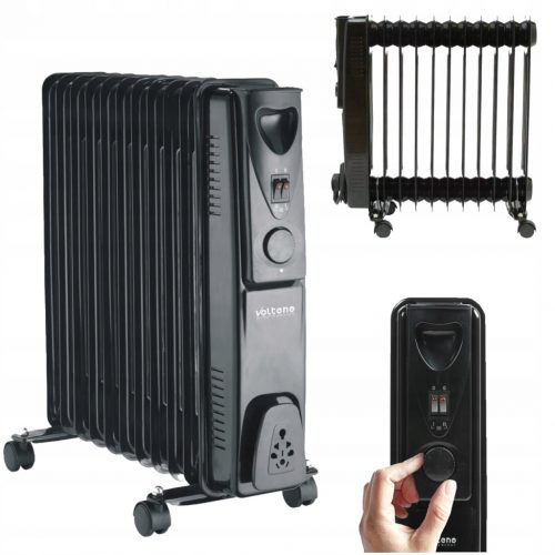  Radiator ulei Volteno 2500 W, negru