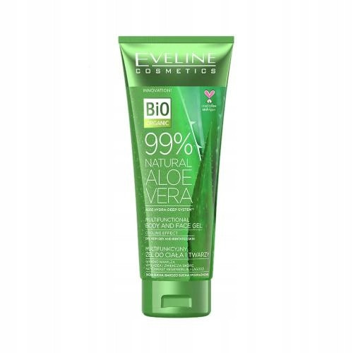  Gel multifunctional pentru corp si fata Eveline Cosmetics 99% Aloe Vera Gel 250 ml