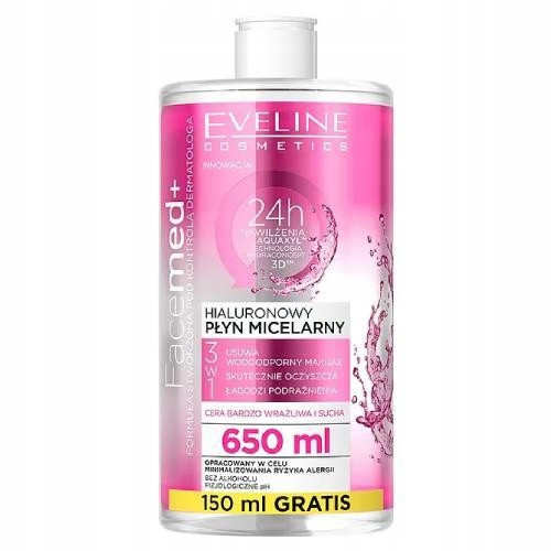  Eveline fluide micelare faciale 650 ml