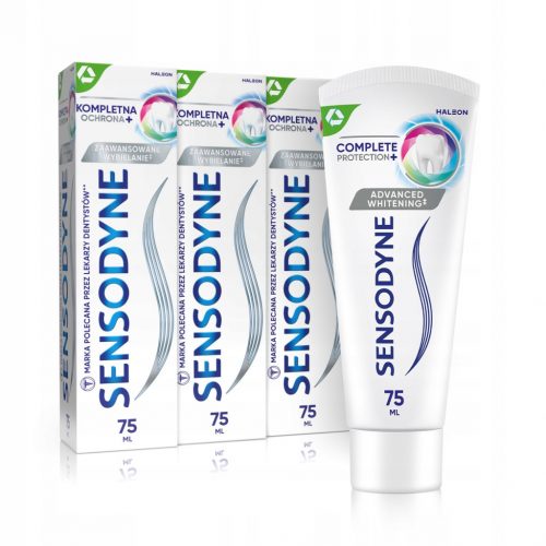  Sensodyne Complete Protection + pasta de dinti 3x75ml